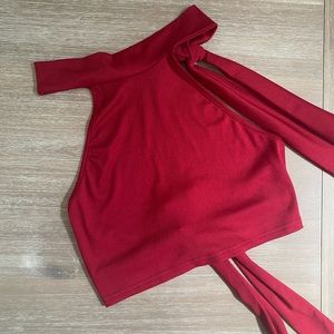 Red Halter Top